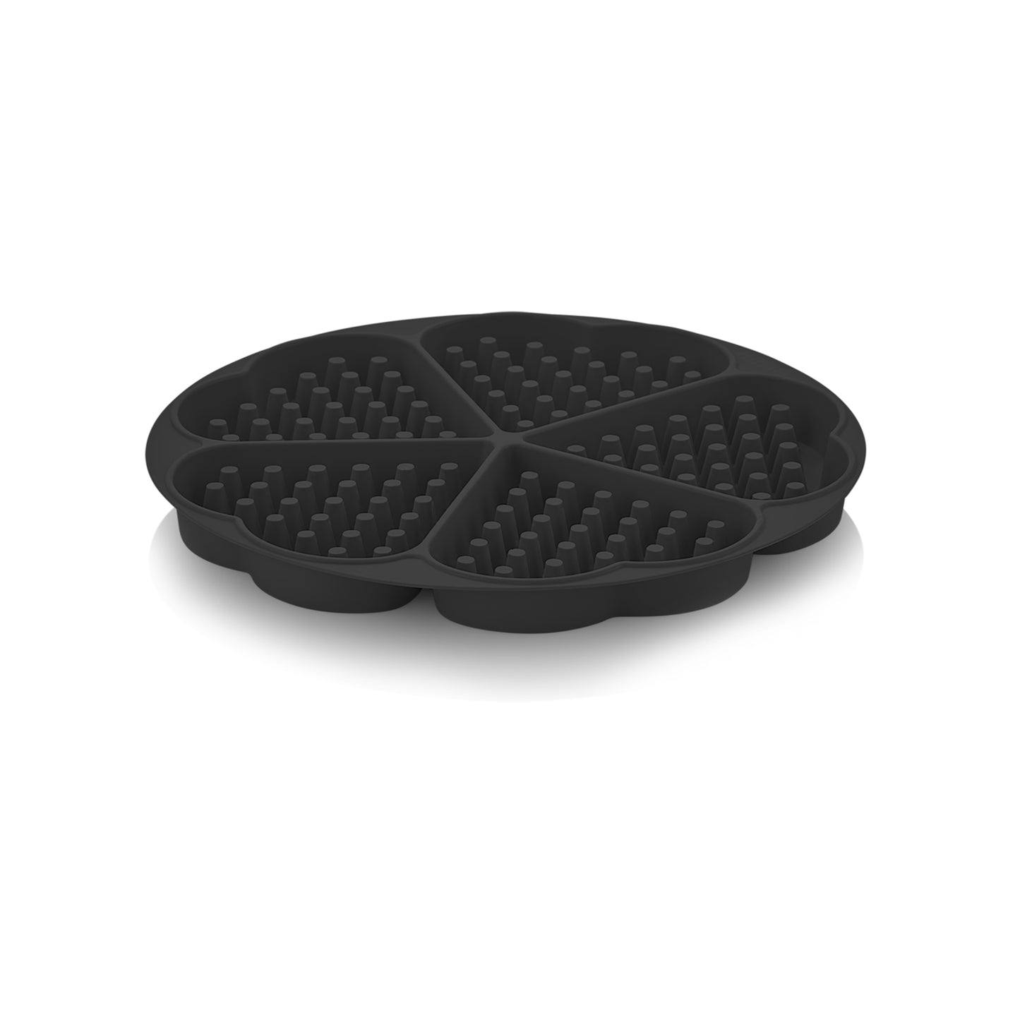 Silicone Waffle Mould Black