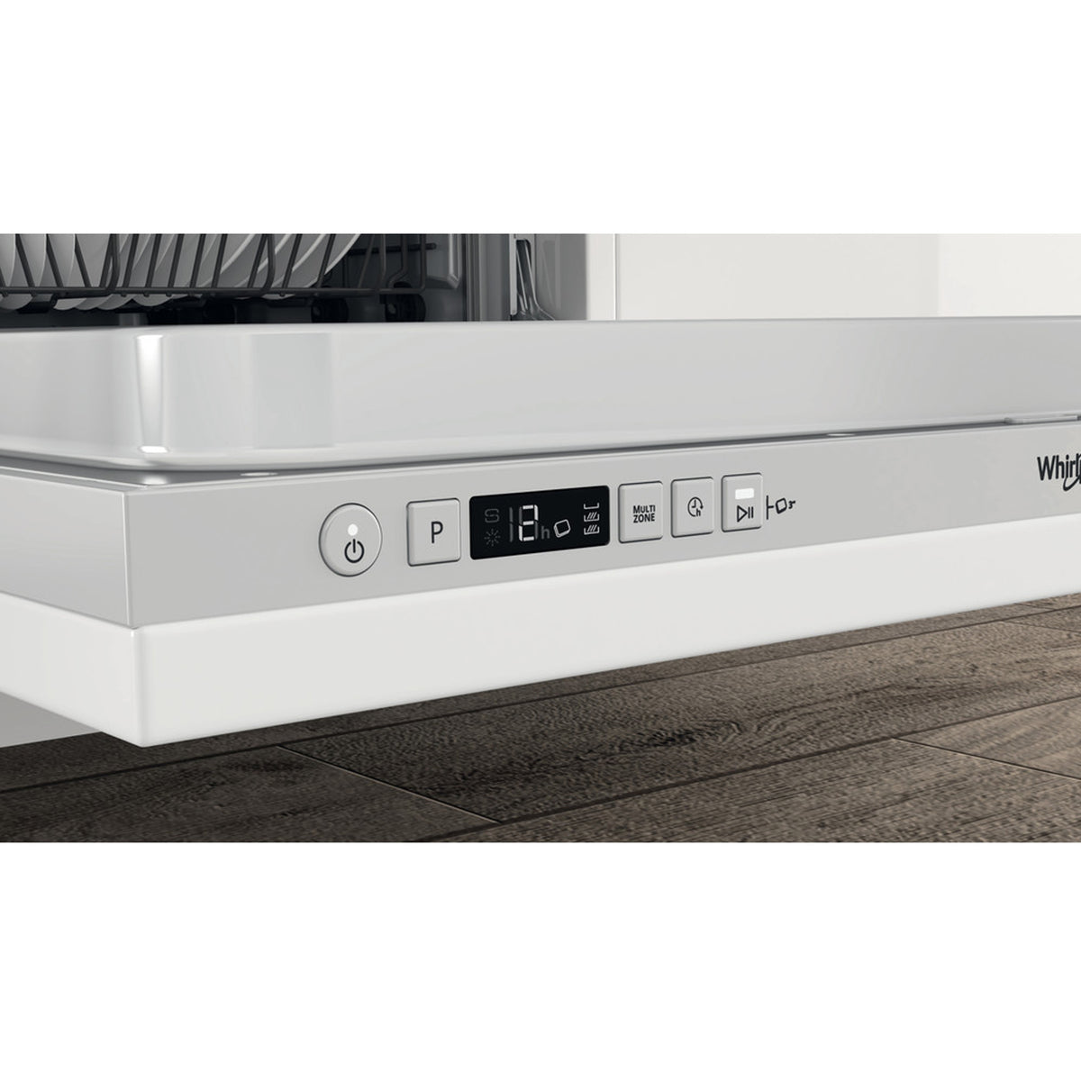Whirlpool 14 Place Built-In Dishwasher Silver