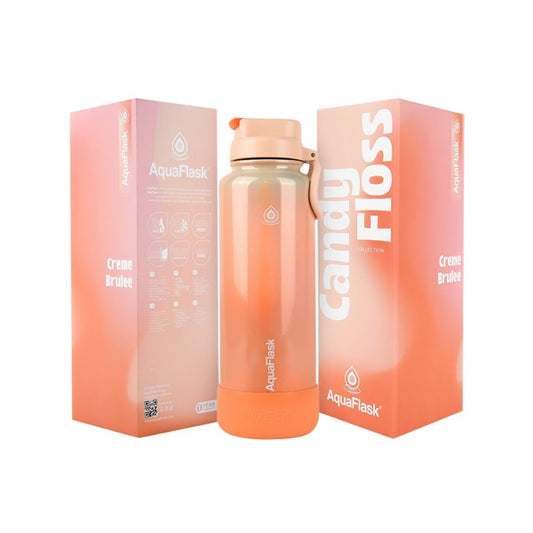 Aquaflask Candy Floss 1182ml Flask Creme Brulee