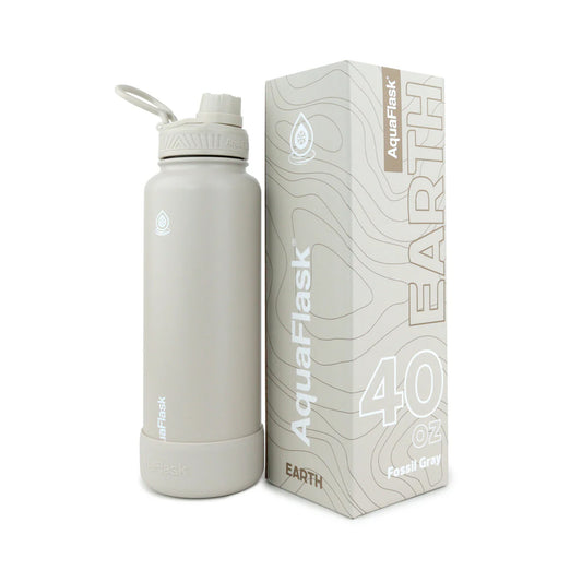 Aquaflask Earth 1182ml Flask Fossil Gray