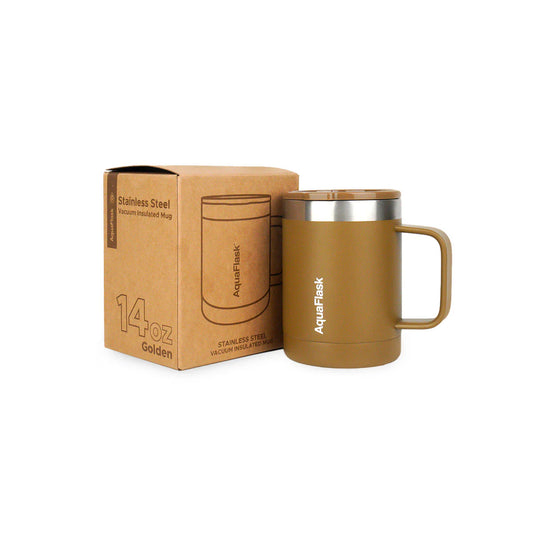 Aquaflask 415ml Travel Mug Golden