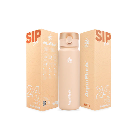 Aquaflask Earth Sip 710ml Flask Buckwheat