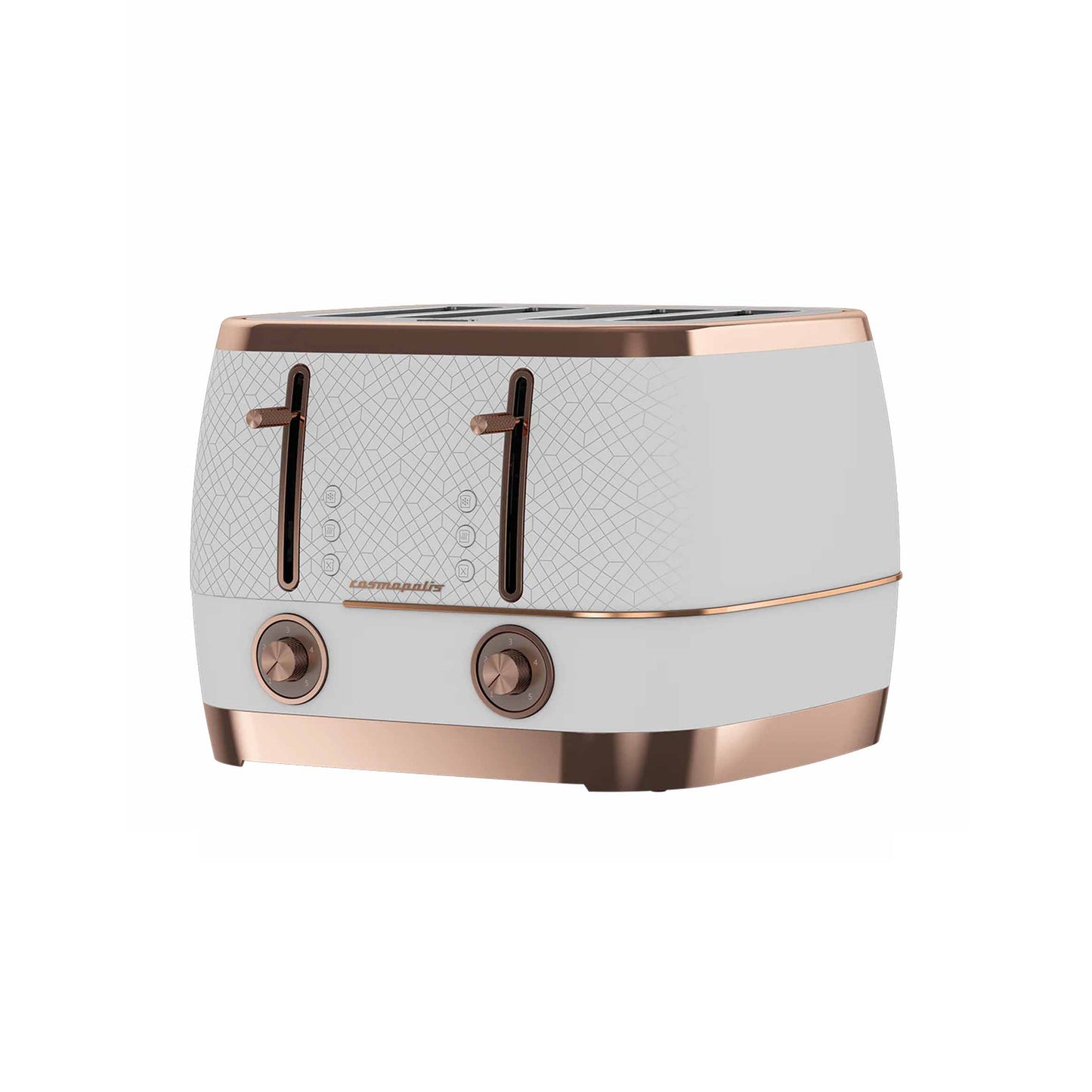 Beko Cosmopolis 4 Slice Toaster Rose Gold