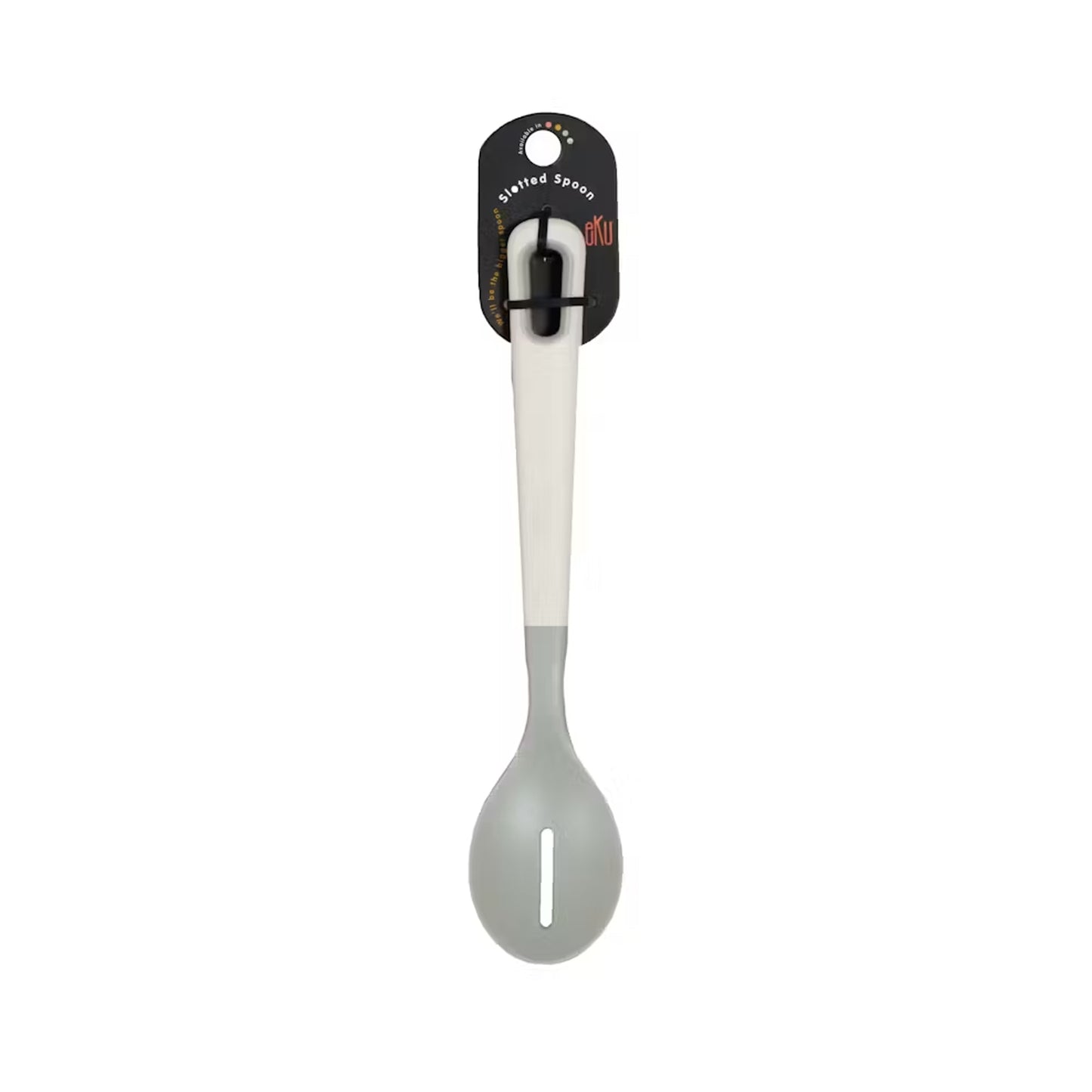 eKu Slotted Spoon Grey