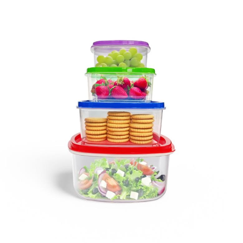 CH 4 Piece Container Set Multicoloured
