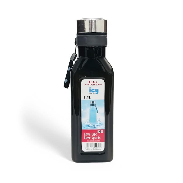 CH 1.5Lt Freezer Bottle Black