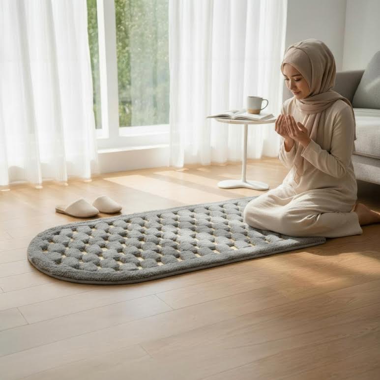 Musallah Prayer Mat Grey