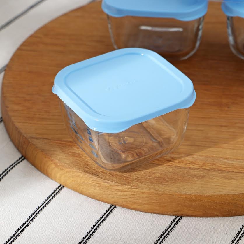 Pasabahce Snowbox 4 Piece Set Blue