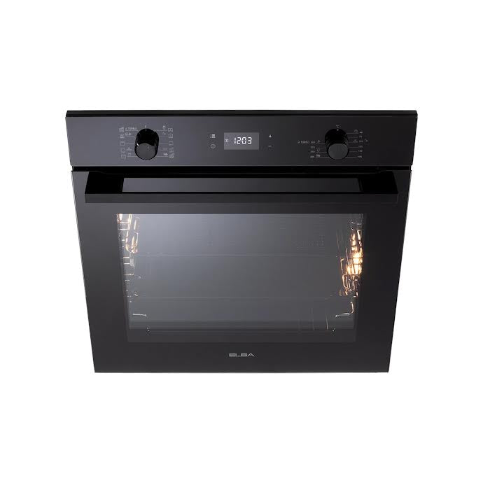 Elba Elio 60cm Electric Multifunction Oven Black