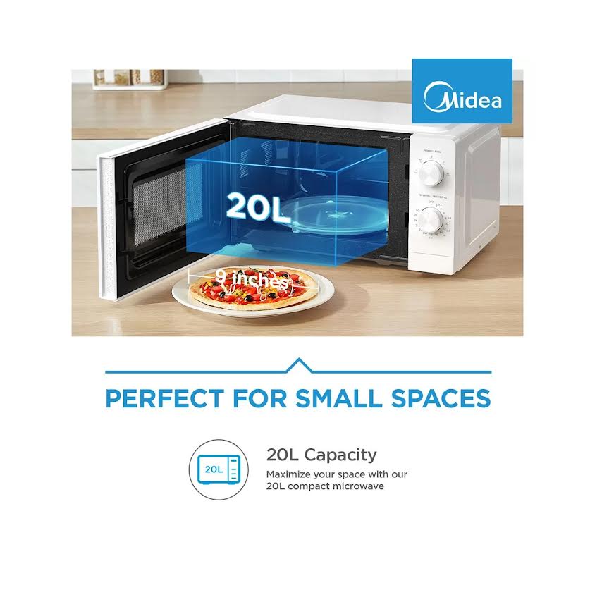 Midea Manual Smartwave Microwave White