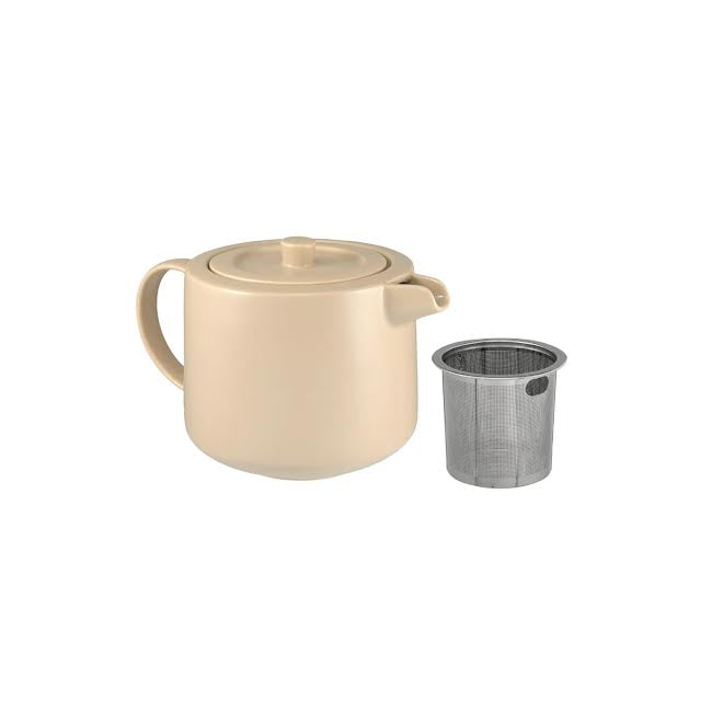 Maxwell & Williams 500ml Cafe Life Teapot With Infuser Sand