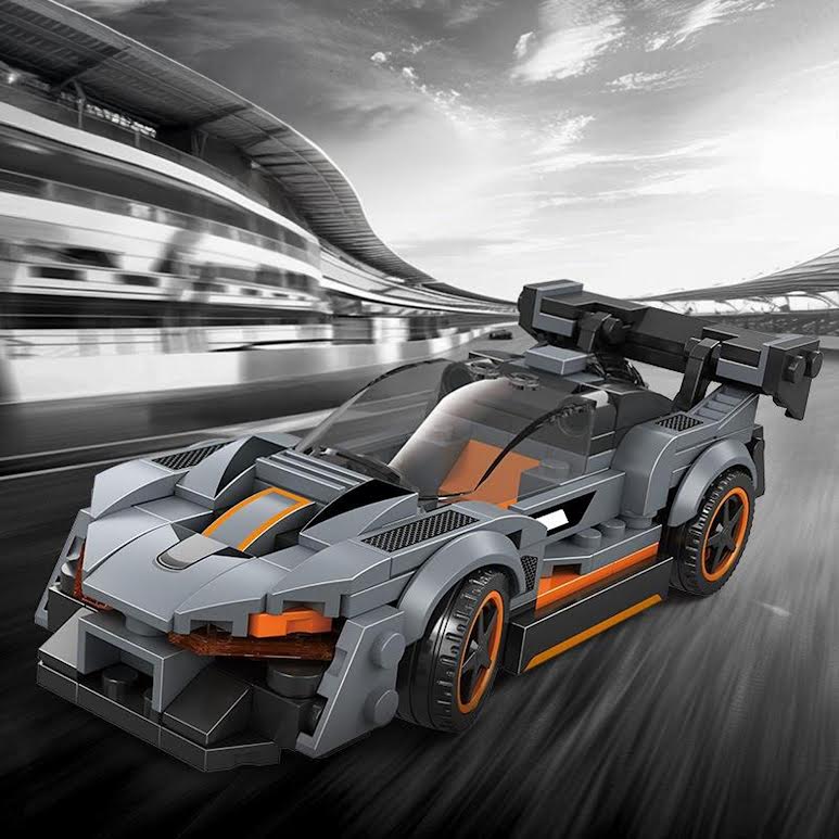 Wange Supercar 172 Piece Building Block Set