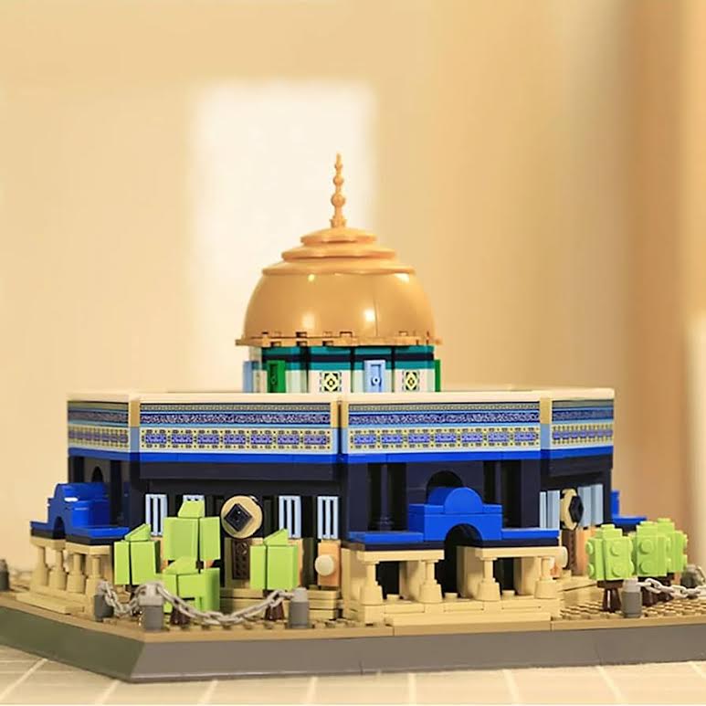 Wange Dome of The Rock 983 Piece Building Block Set
