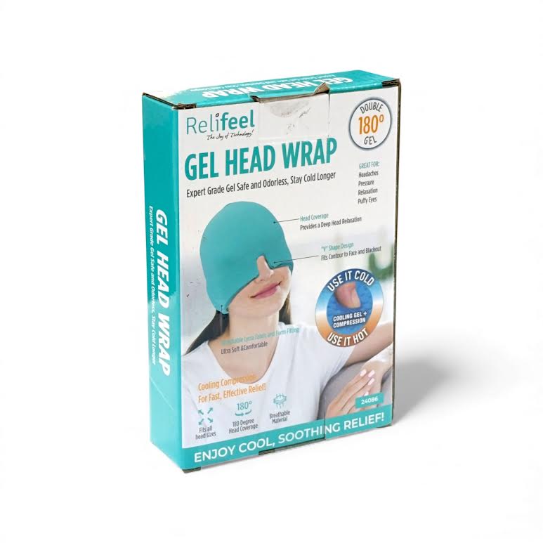 Relifeel Gel Head Wrap Blue