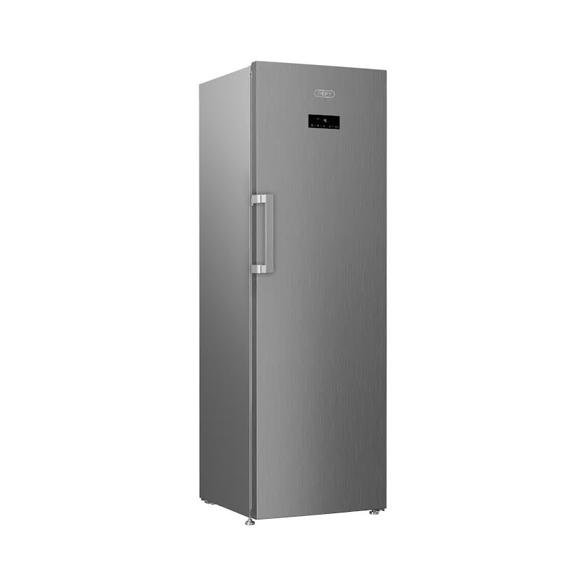Defy 375Lt Upright Fridge Stainless Steel