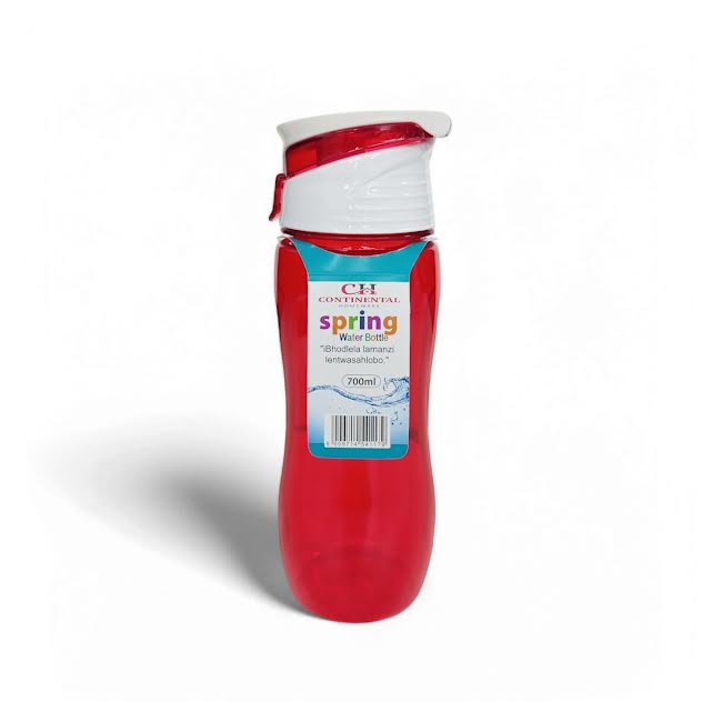 CH 700ml Spring Water Bottle Red