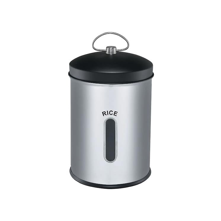 CH 3 Piece 5Lt Stainless Steel Canister Set Silver