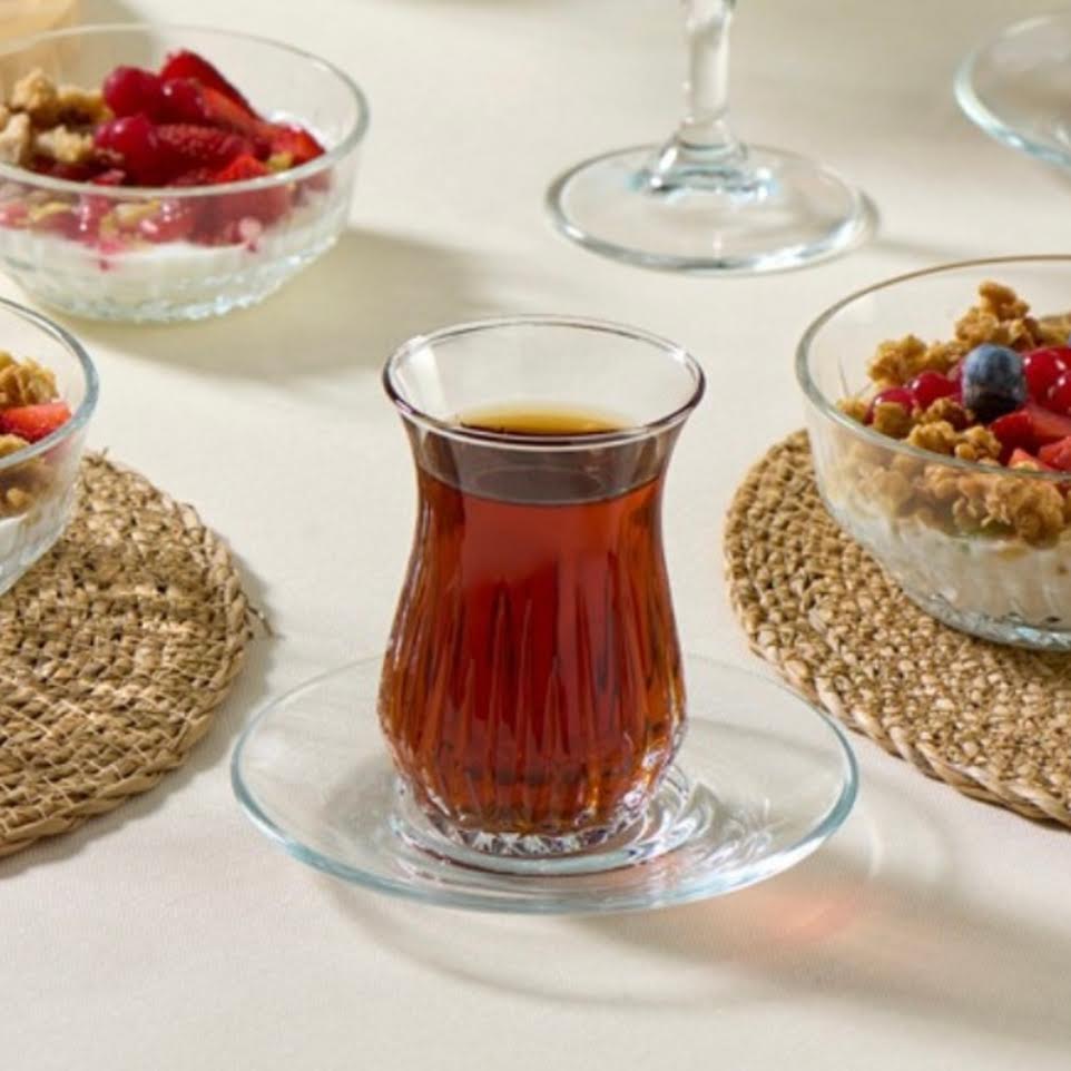Pasabahce 6 Piece 160ml Echo Tea Glass Set Clear