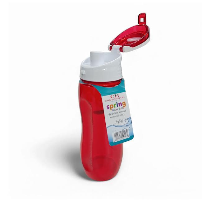 CH 700ml Spring Water Bottle Red