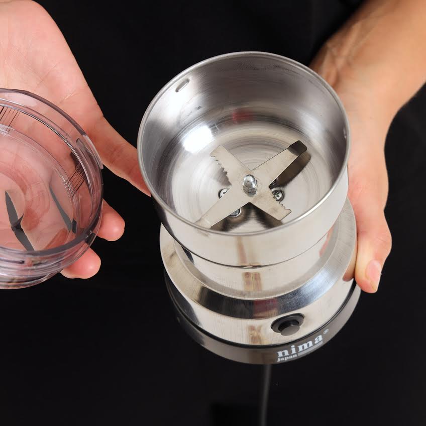 Nima 150W Electric Grinder Silver Take 2