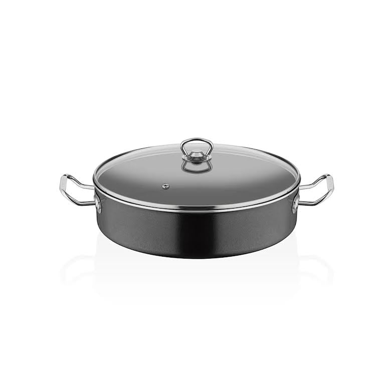 Gastro Collection 34cm Mega Casserole Black