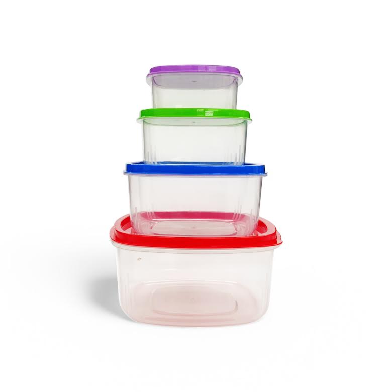 CH 4 Piece Container Set Multicoloured