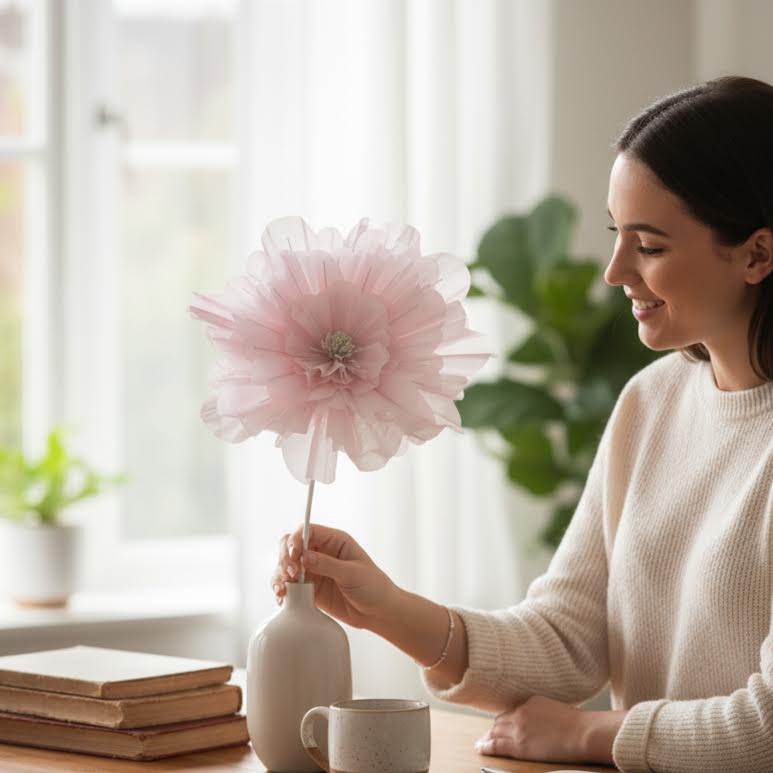 Vermillion Cotton Flower Pink
