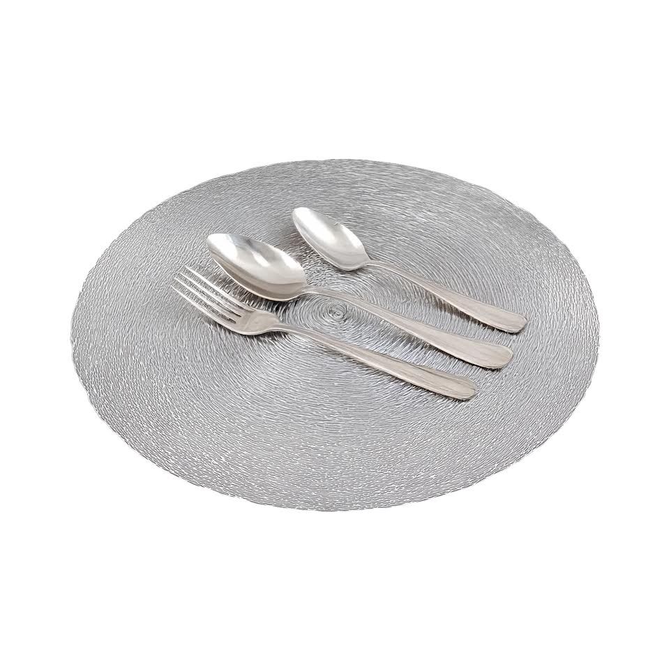 Excellent Houseware 37cm PVC Placemat Grey