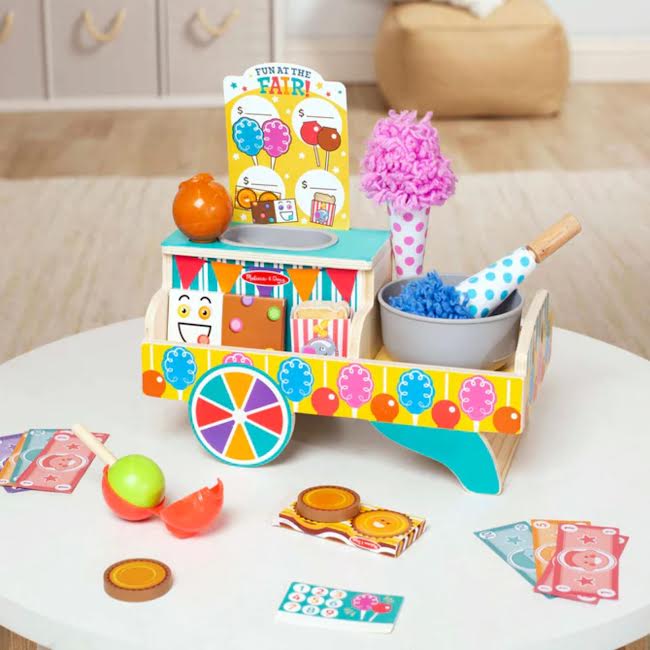 Melissa & Doug Fun at the Fair Carnival Candy Play Set Multicoloured