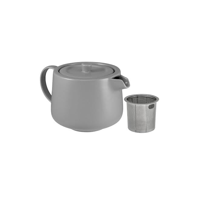 Maxwell & Williams 500ml Cafe Life Teapot With Infuser Grey