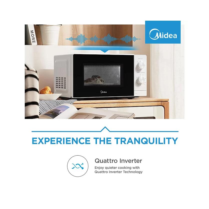Midea Manual Smartwave Microwave White