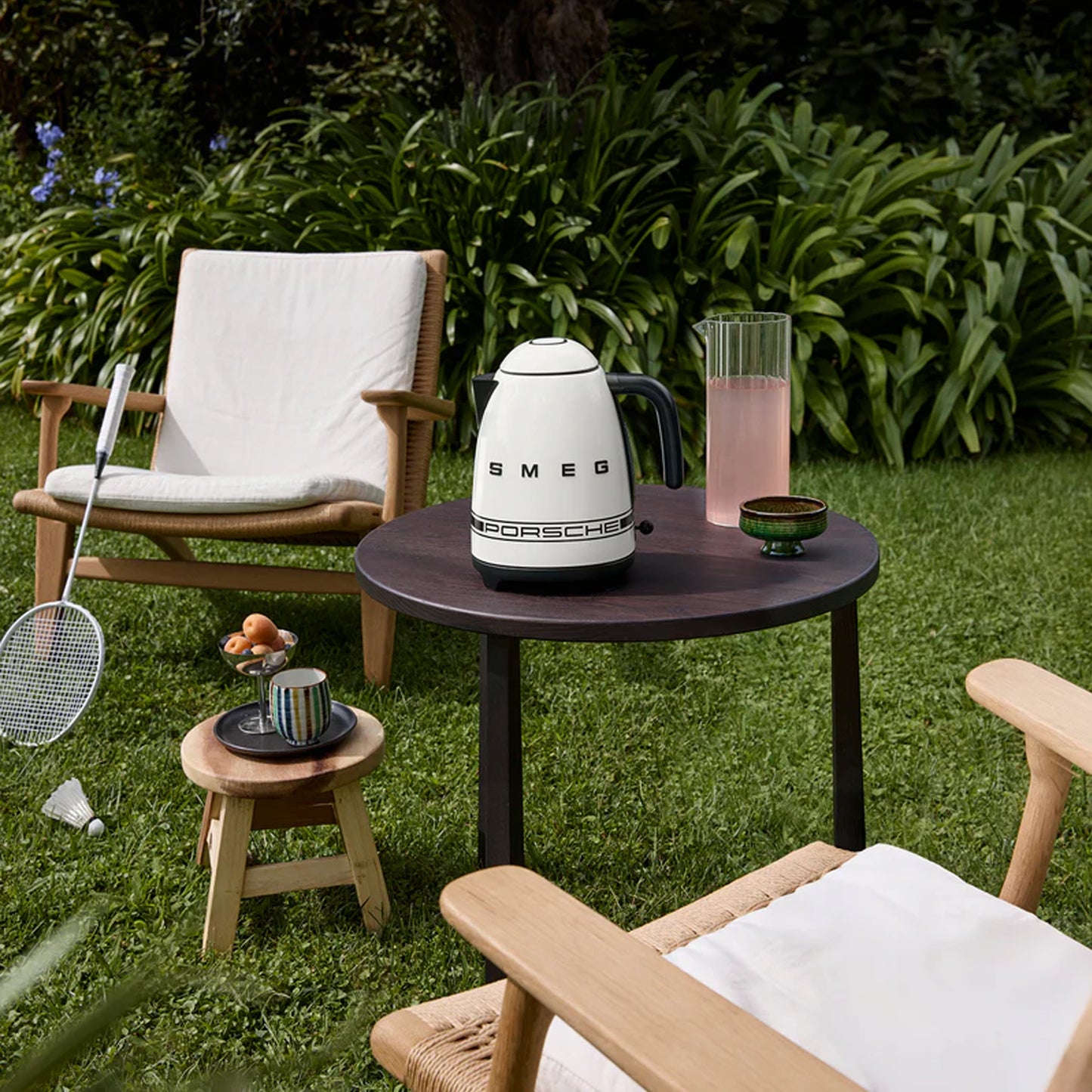 Smeg x Porsche 1.7Lt Kettle Carrara White