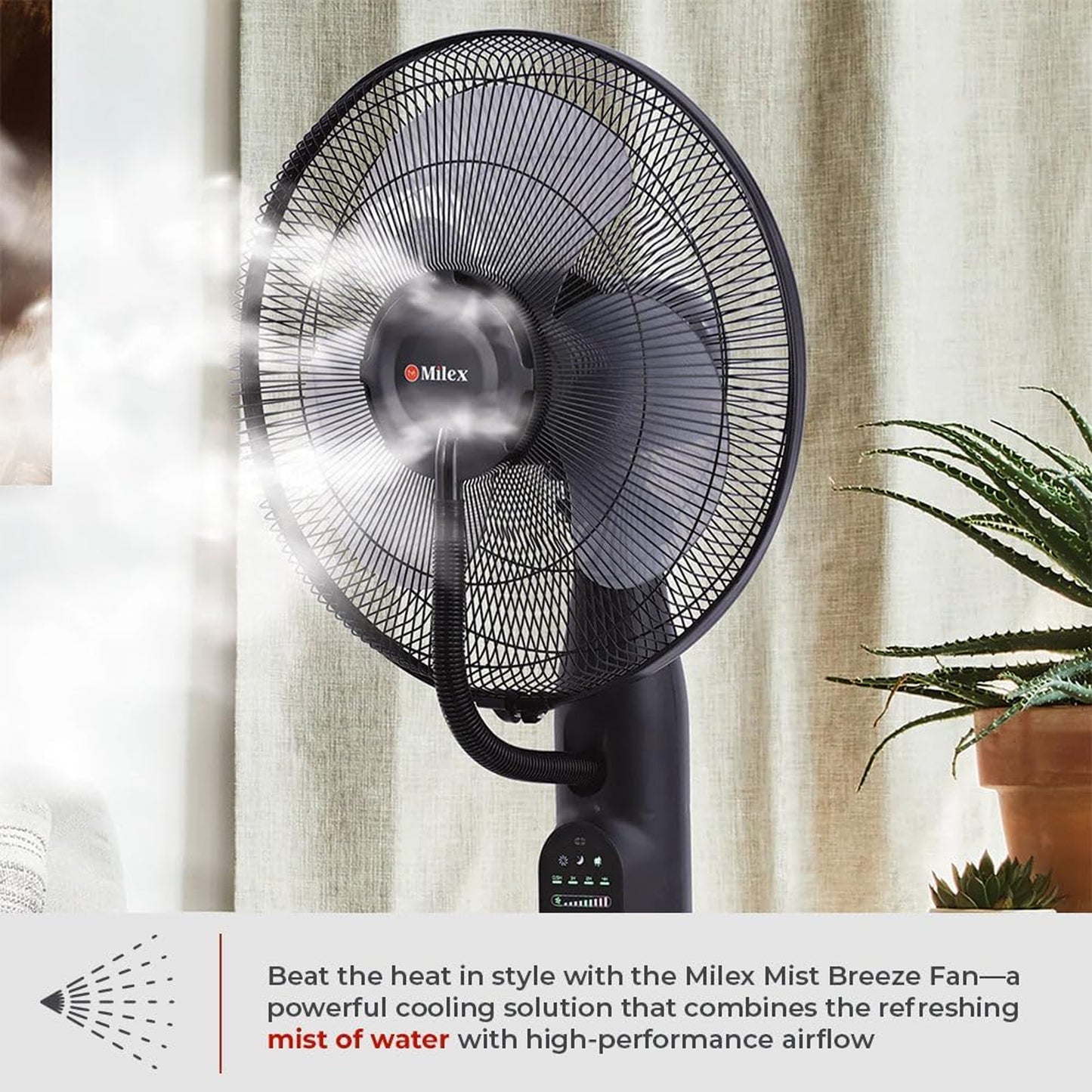 Milex Mist Breeze Black