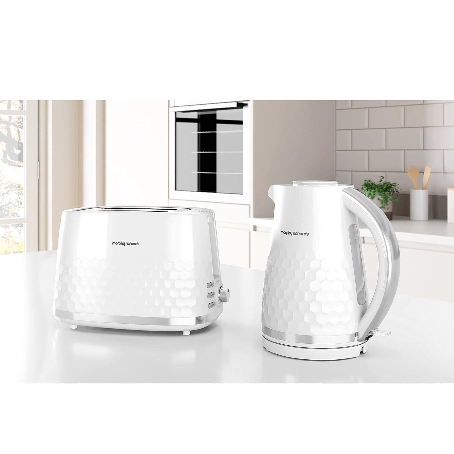 Morphy Richards Hive Breakfast Pack White