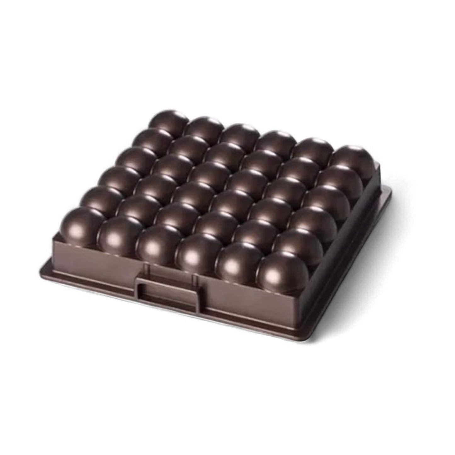 Leydi Square Bubble Cake Mould Brown