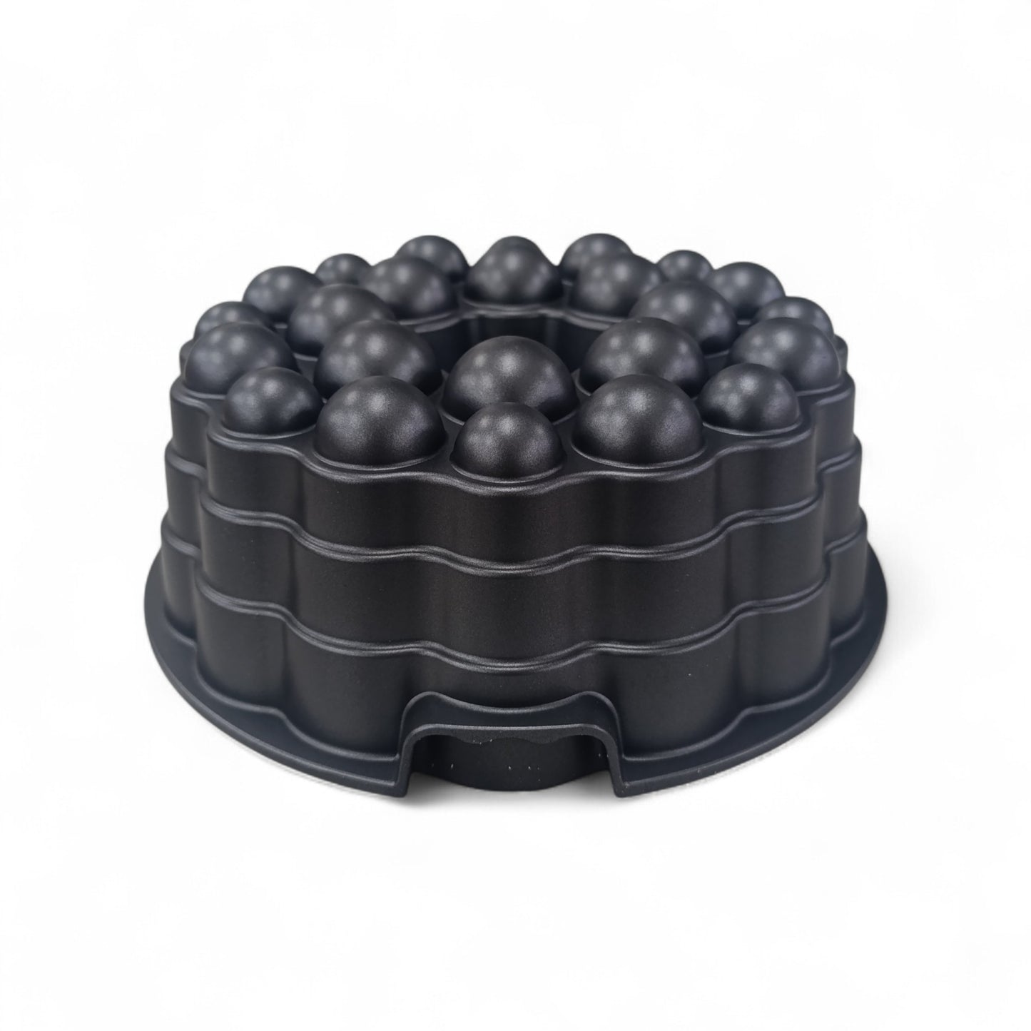 Leydi Round Bubble Cake Mould Black