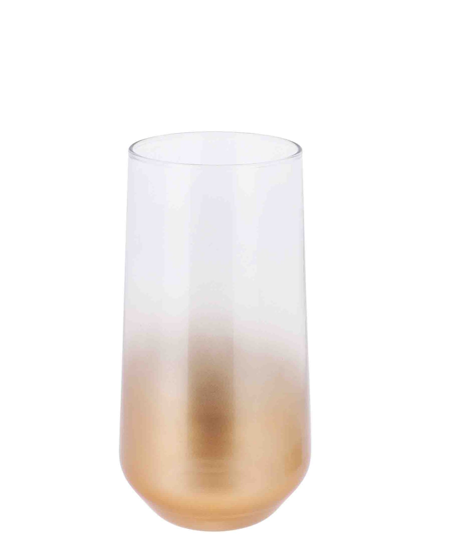 Kitchen Life 470ml Drinking Glass - Gold