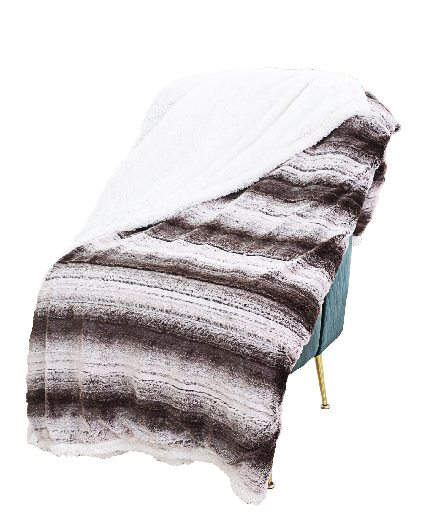 Urban Decor Urban Lifestyle throw faux fur sherpa 1