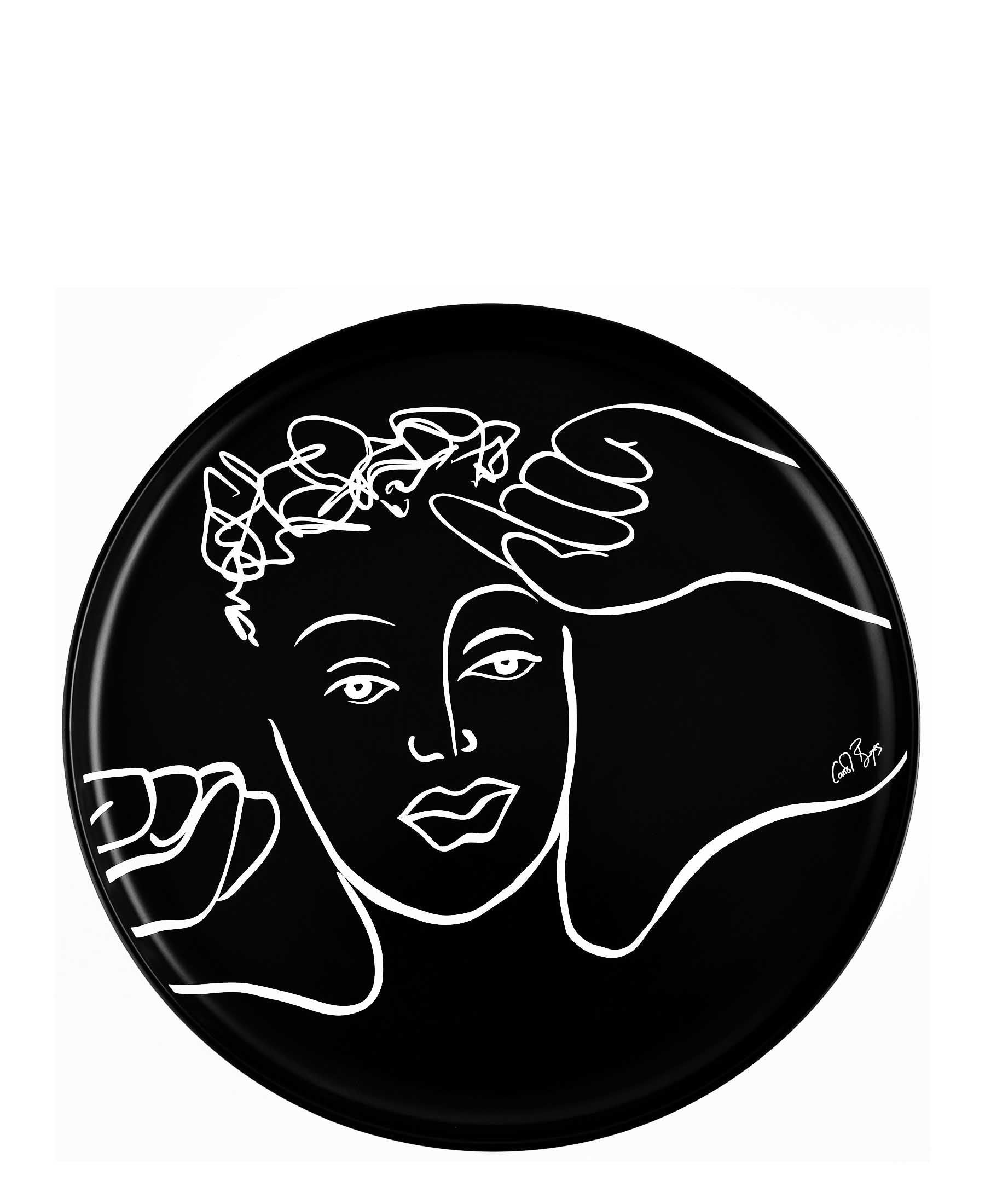 Carrol Boyes Sketchbook Side Plate Piece Black – The