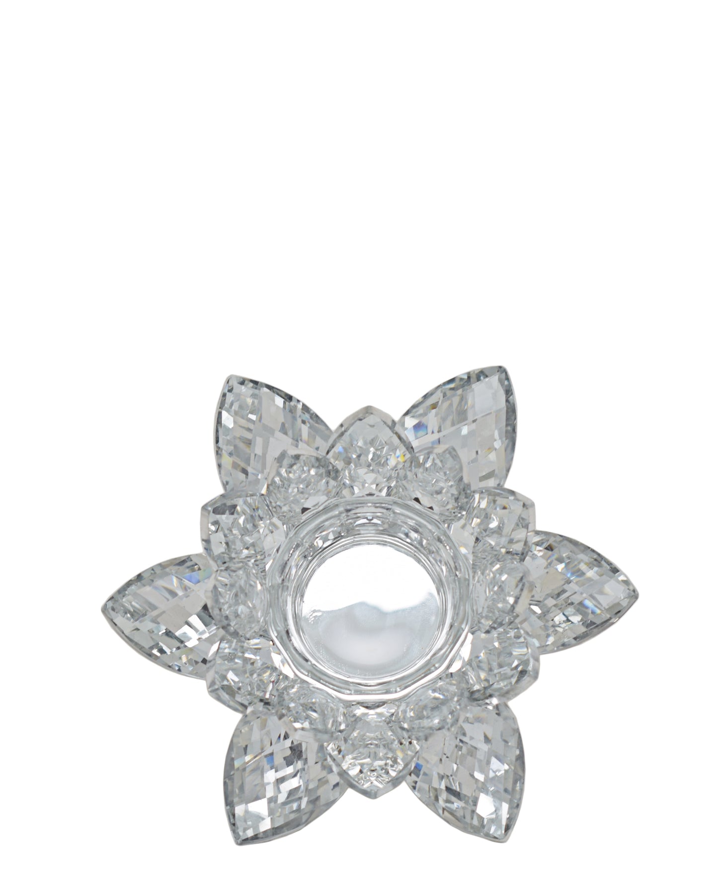 Urban Decor Protea Candle Holder 13 x 5cm - Silver