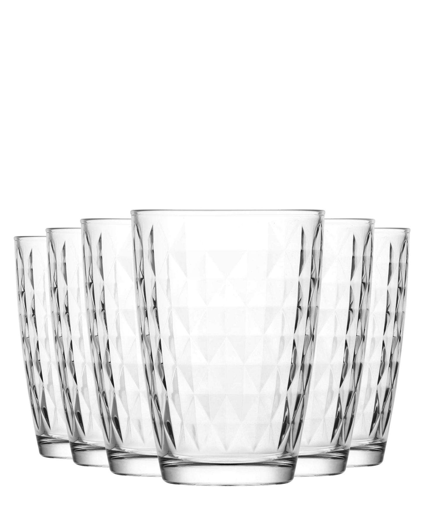 LAV Diamond Tumbler 3 Piece - Clear
