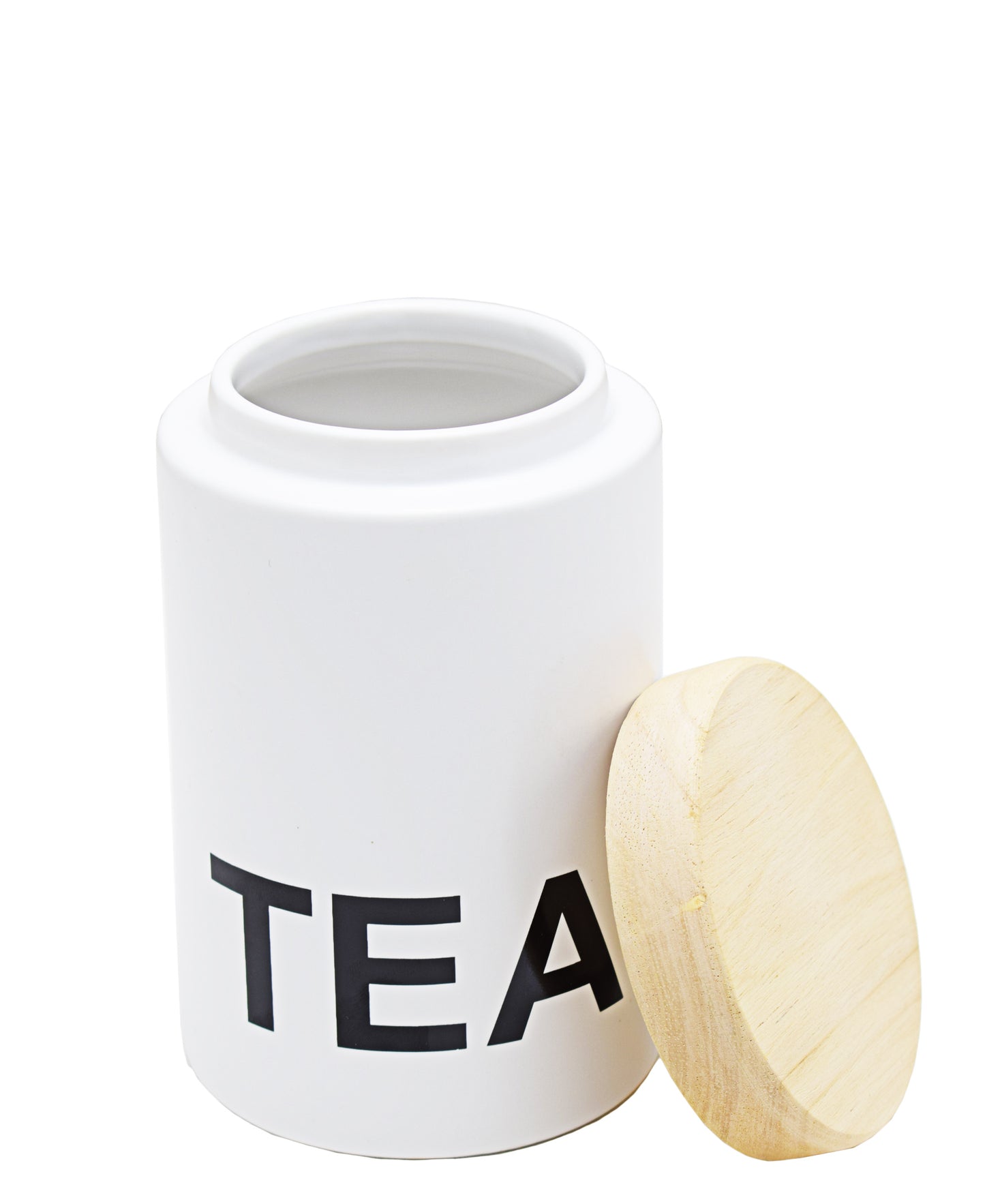 Kitchen Life Bamboo Lid Canister- Tea