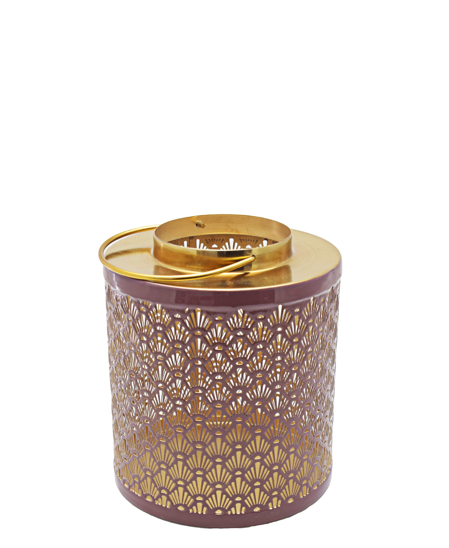 Urban Decor Blush Kirra 12cm Lantern - Gold