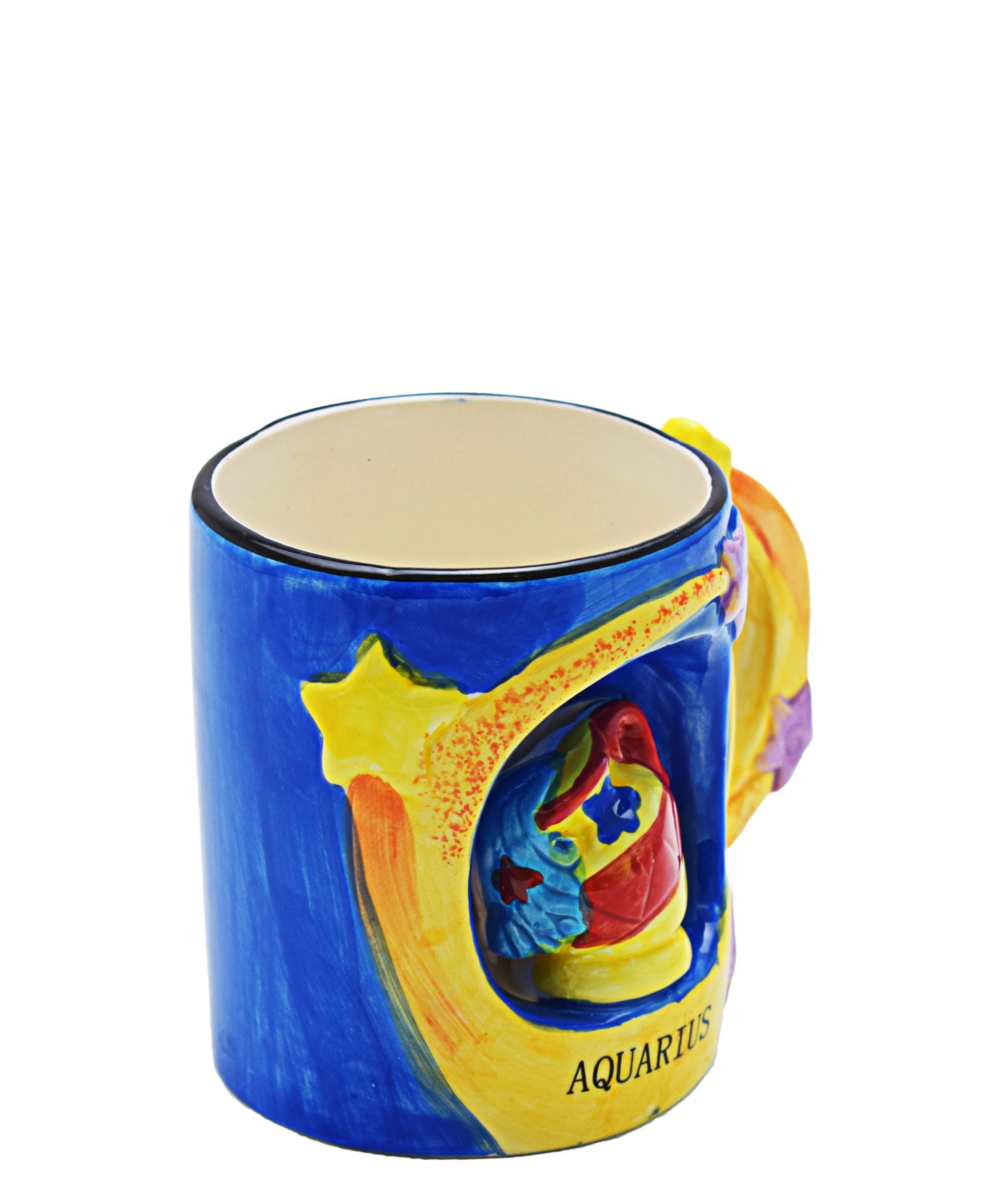 Kitchen Life Star Sign Aquarius Mug 300ML - Blue