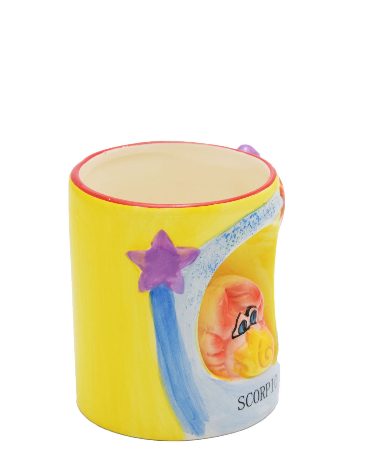 Kitchen Life Star Sign Scorpio Mug 300ML - Yellow