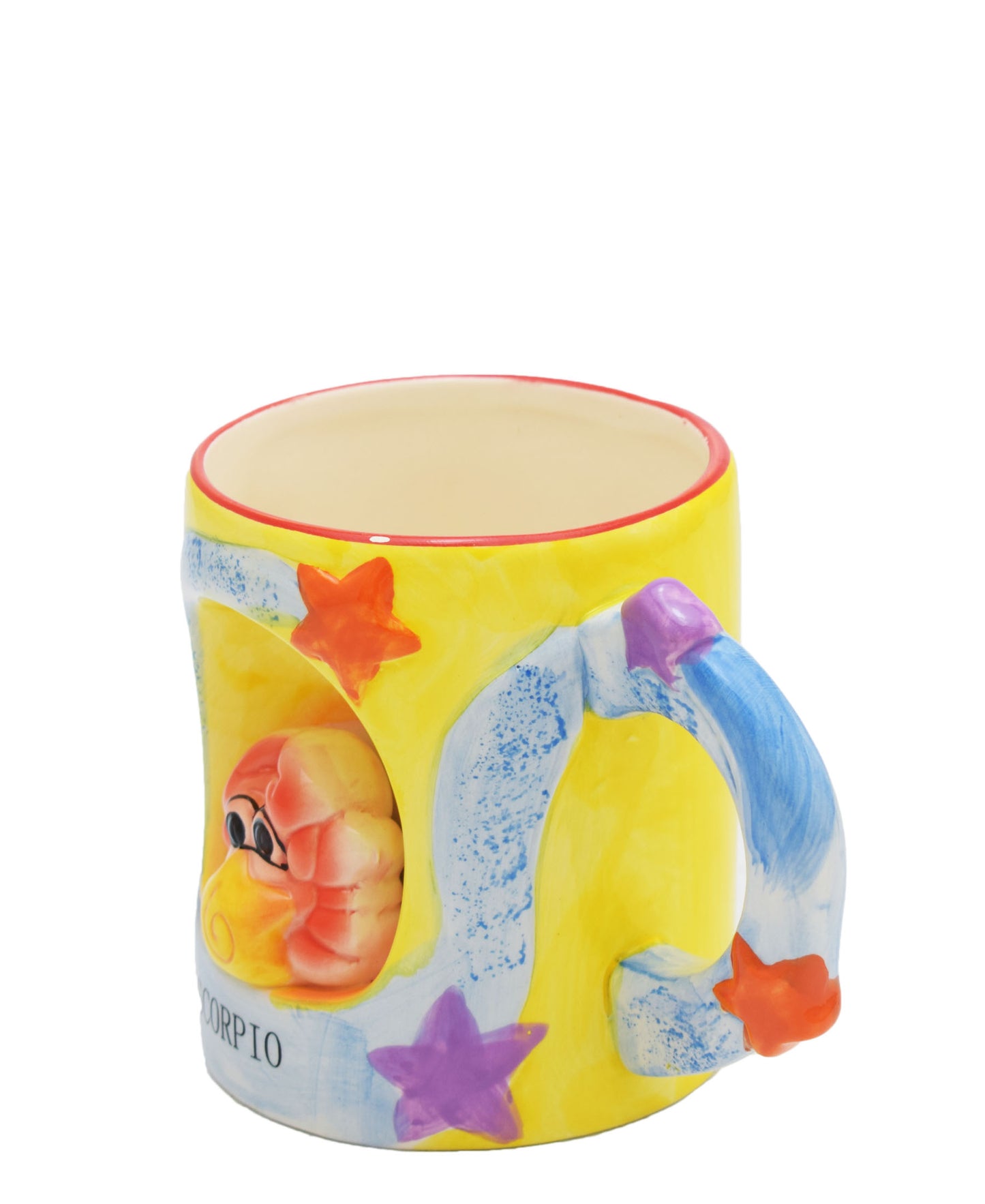 Kitchen Life Star Sign Scorpio Mug 300ML - Yellow