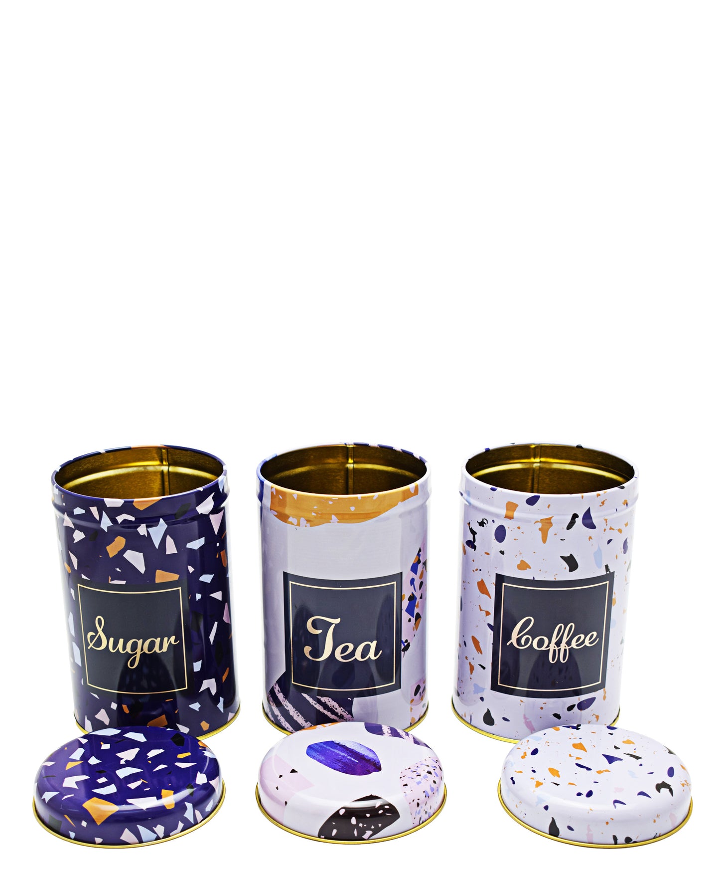 Kitchen Life Canister Set 3 Piece - Multi