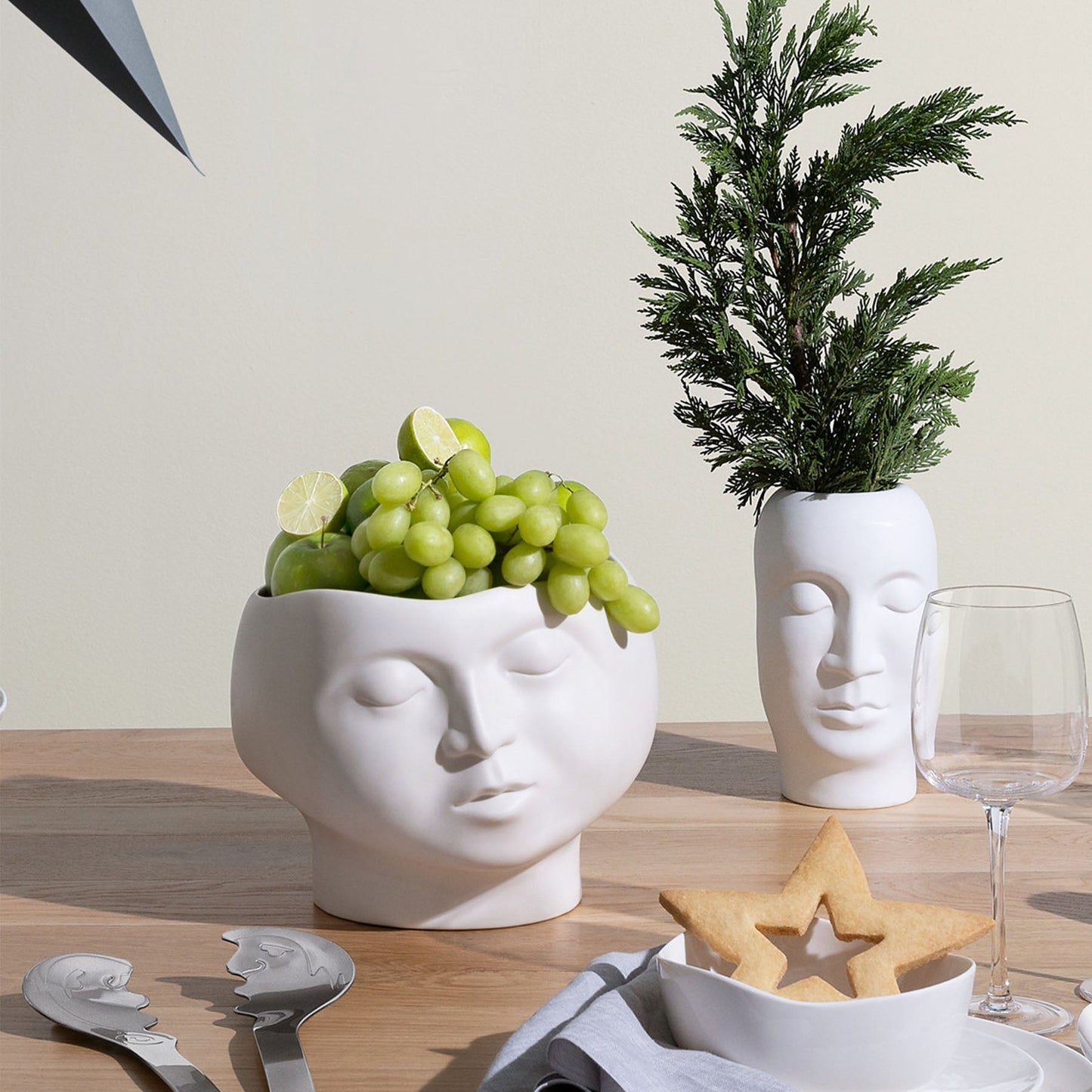 Carrol Boyes Large Enigma Bowl - White
