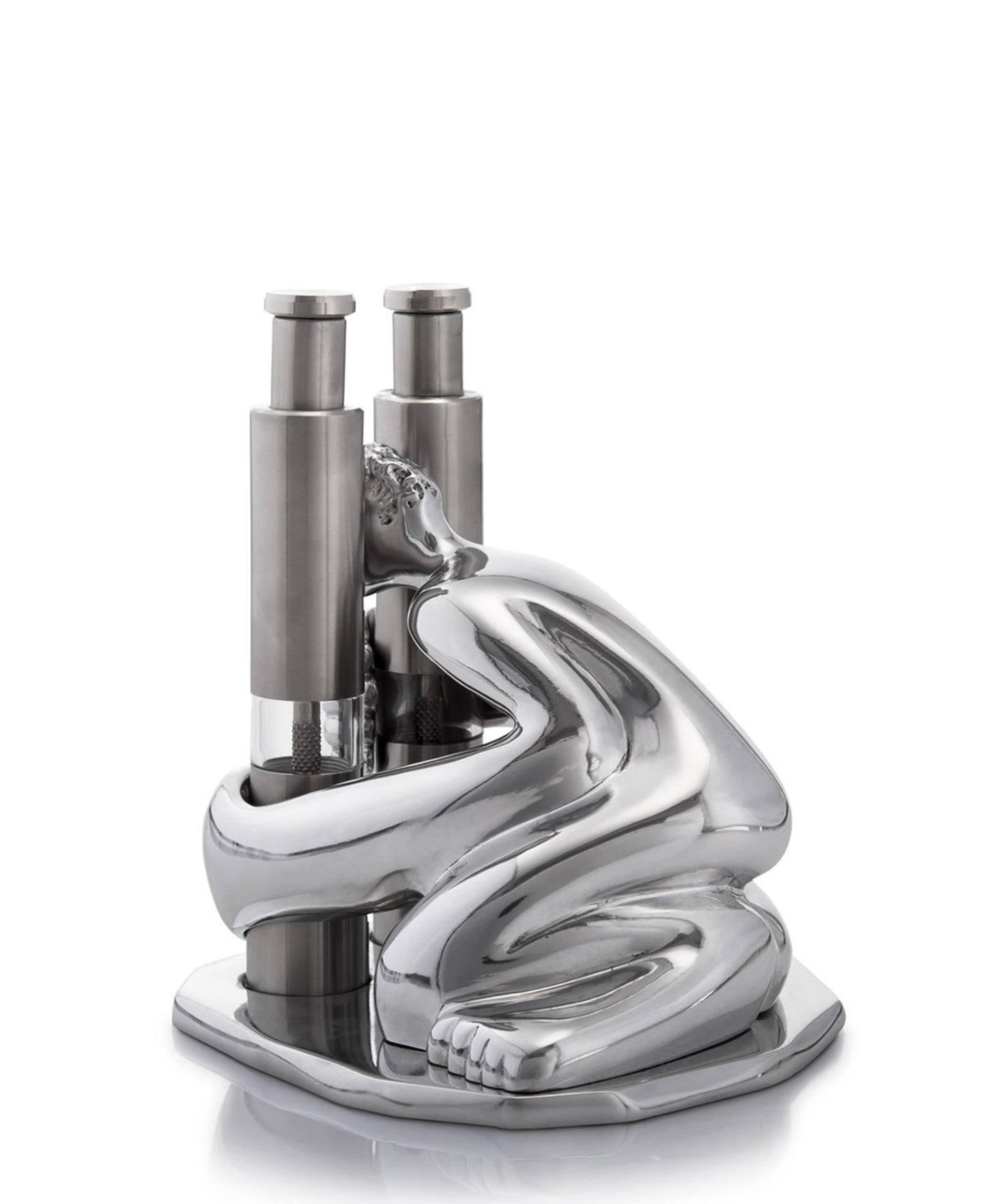 Carrol Boyes Salt & Pepper Set Daily Grind - Silver