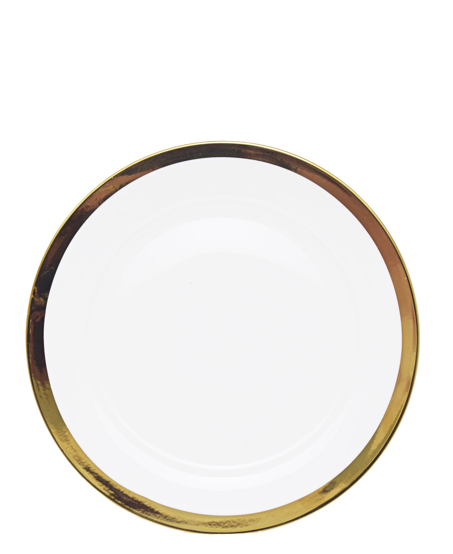 Kitchen Life Dinner 3 Piece Set - White and Gold Rim